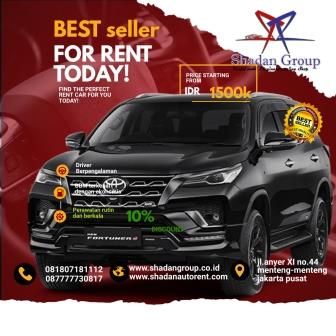 Rental Mobil fortuner Shadan Group